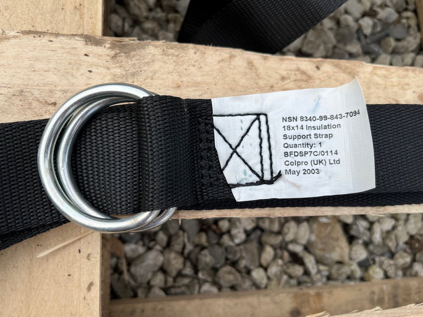 Pair of adjustable storm straps for 12x12’ and 18x24’ army tents, marquees, gazebos and GS shelter
