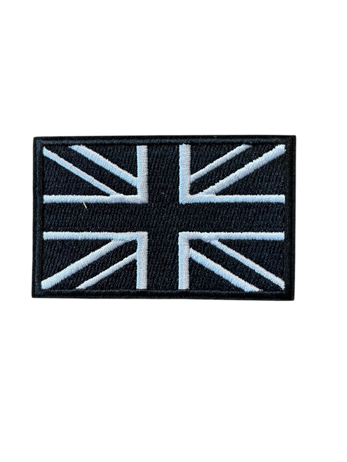 Black Union Jack Patch