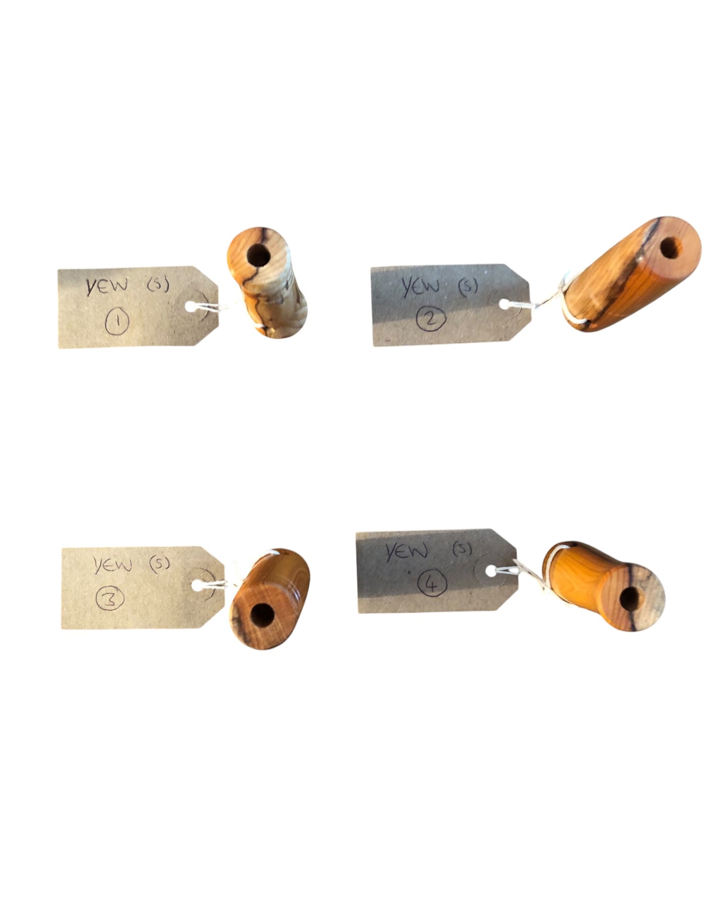 Small Ferro rod handle handmade from YEW