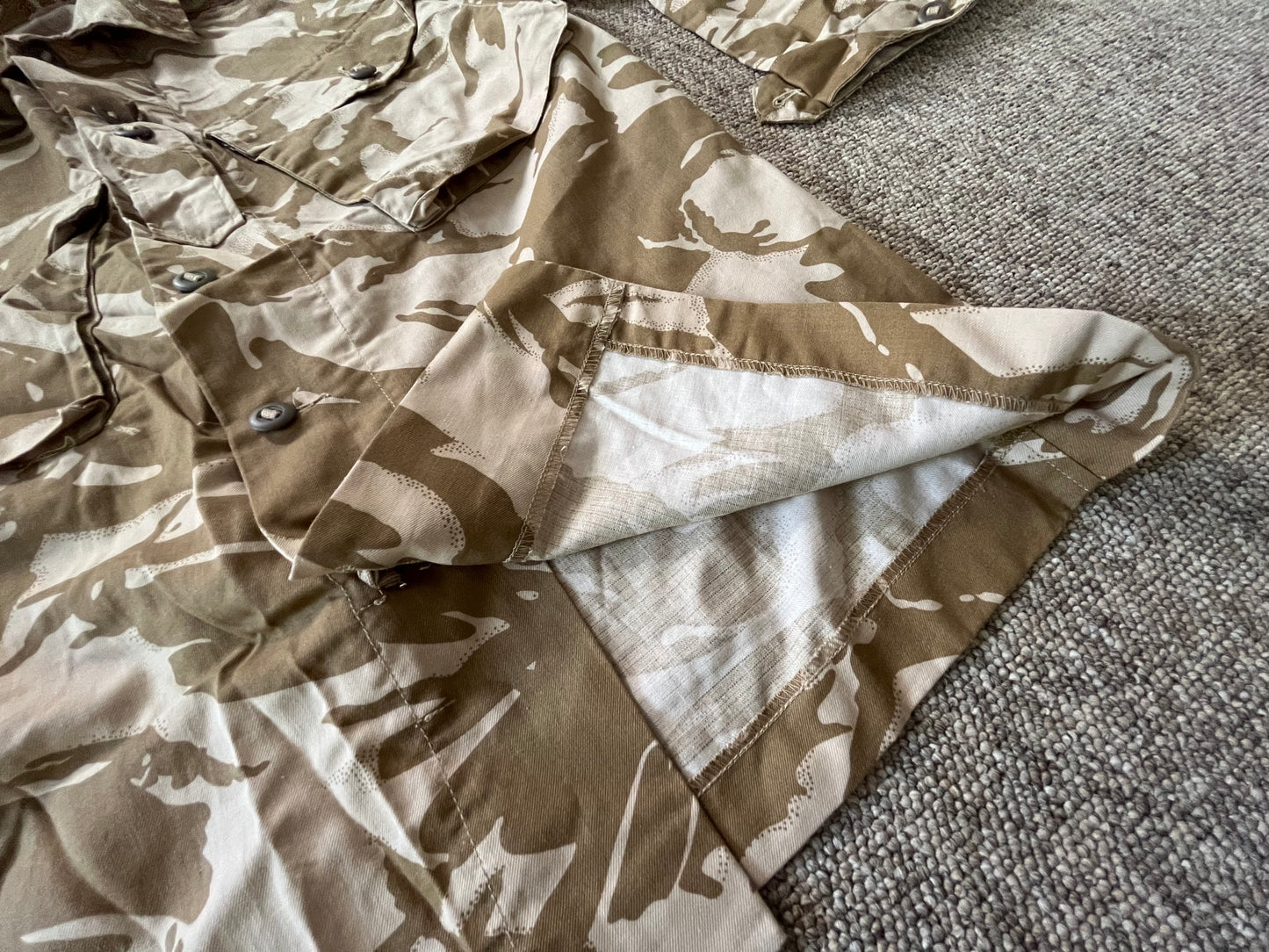 Desert DPM tropical jacket British Army Supergrade