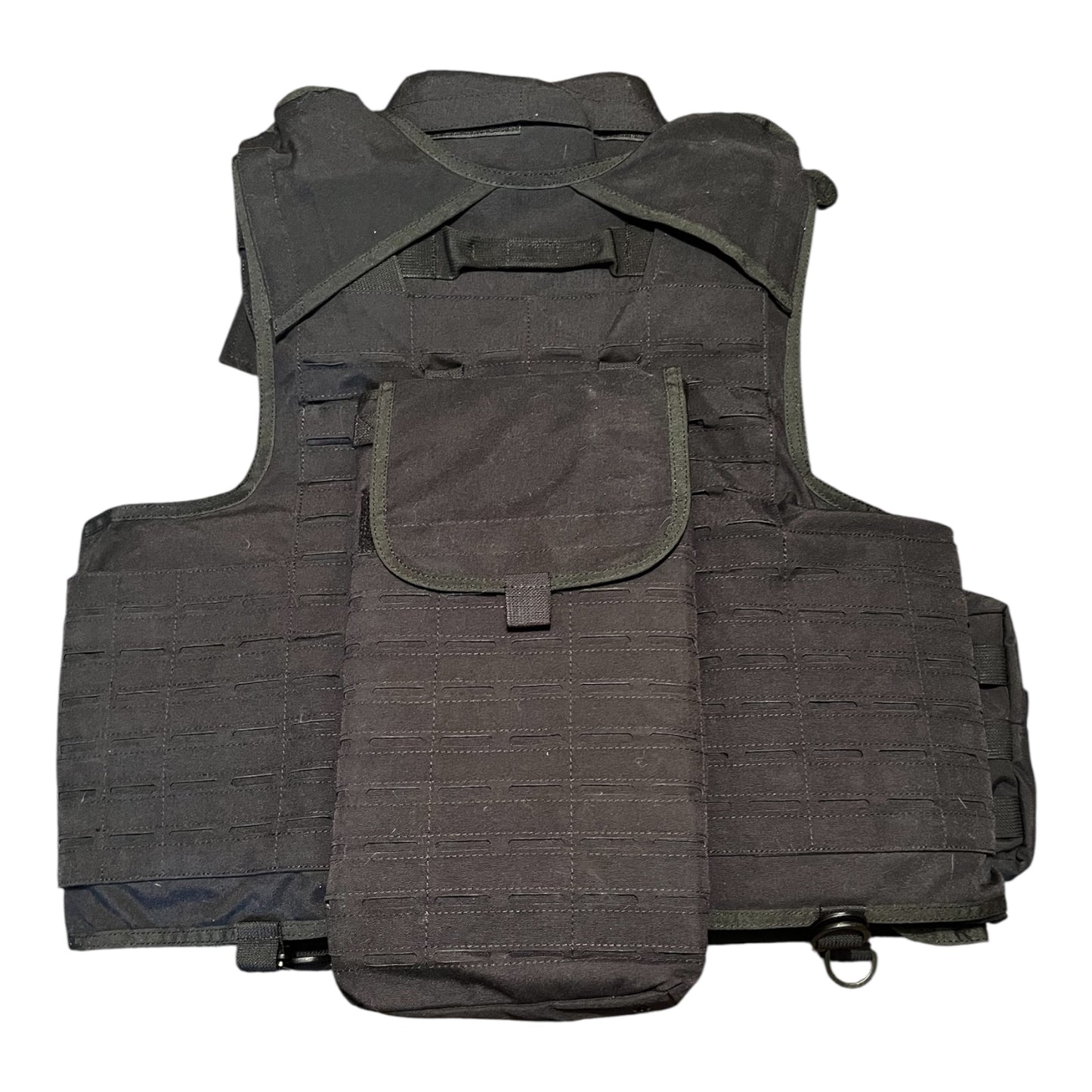 MKU Military grade Plate carrier Body armour cover and filler black