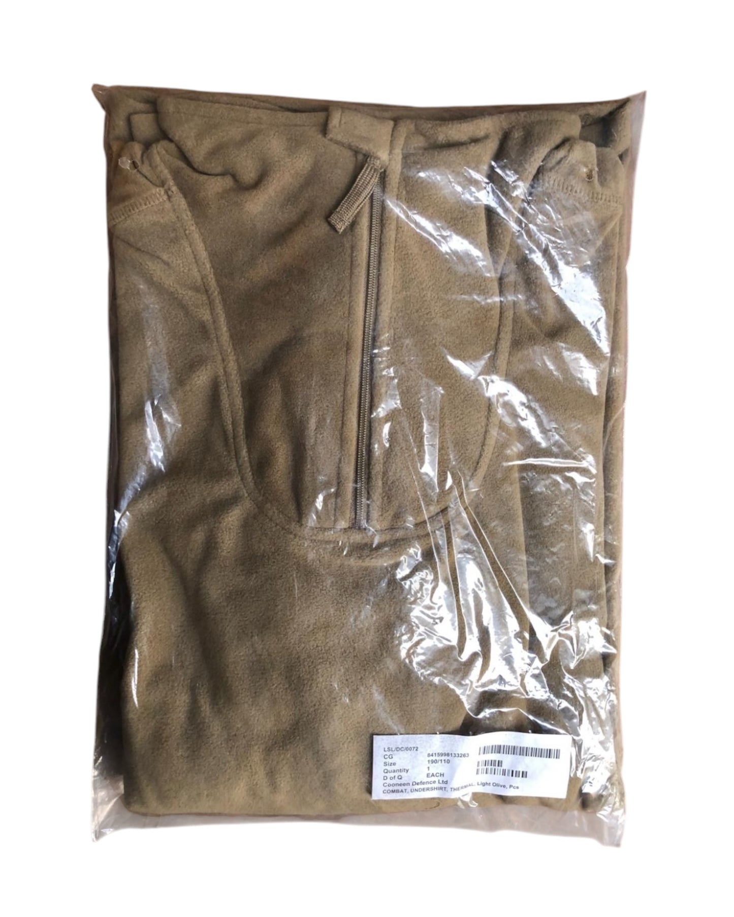 British Army combat norgi-thermal top pcs New