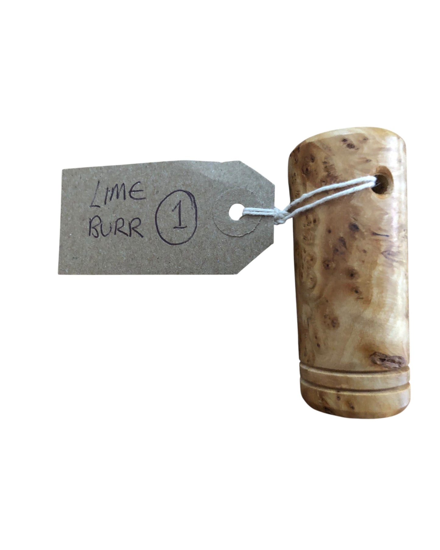 Large Ferro rod handle handmade from Lime Burr