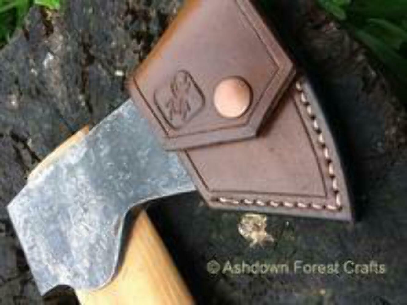 Leather Gränsfors Bruk Small Forest Axe Blade Cover