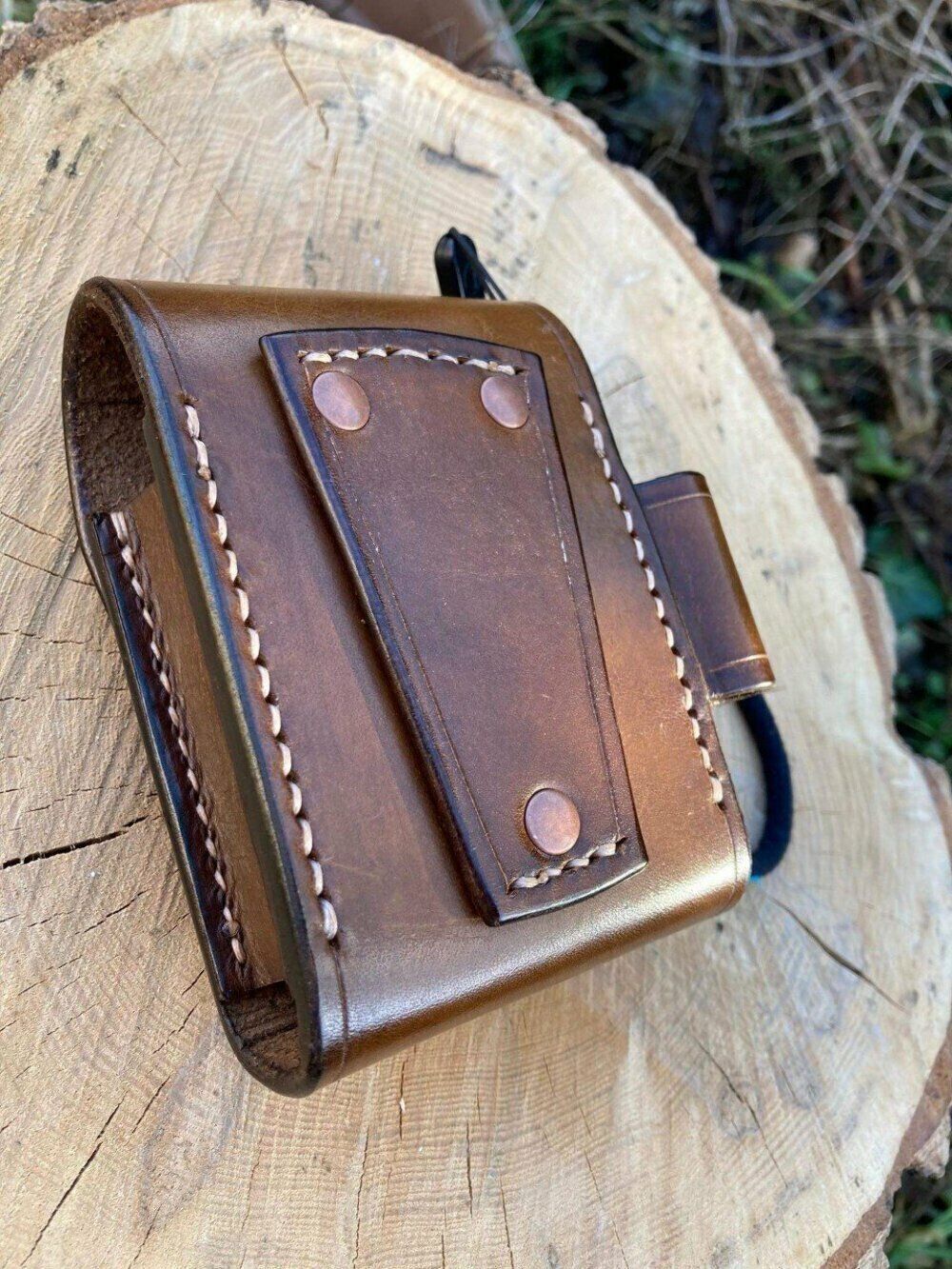 Leather Multi-Tool/Torch Combi Pouch