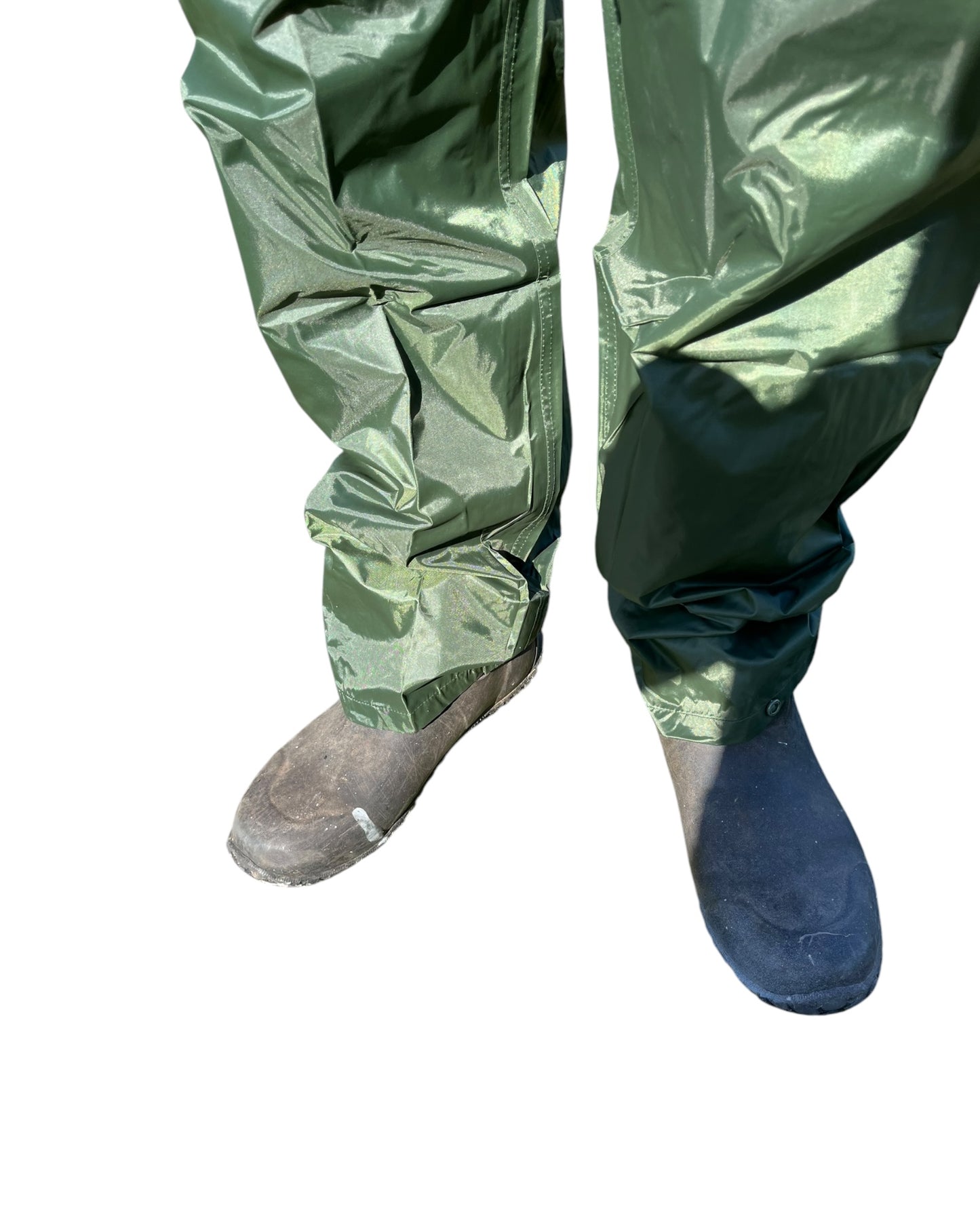 Waterproof jacket and trouser set ex fire brigade - new in zip bag