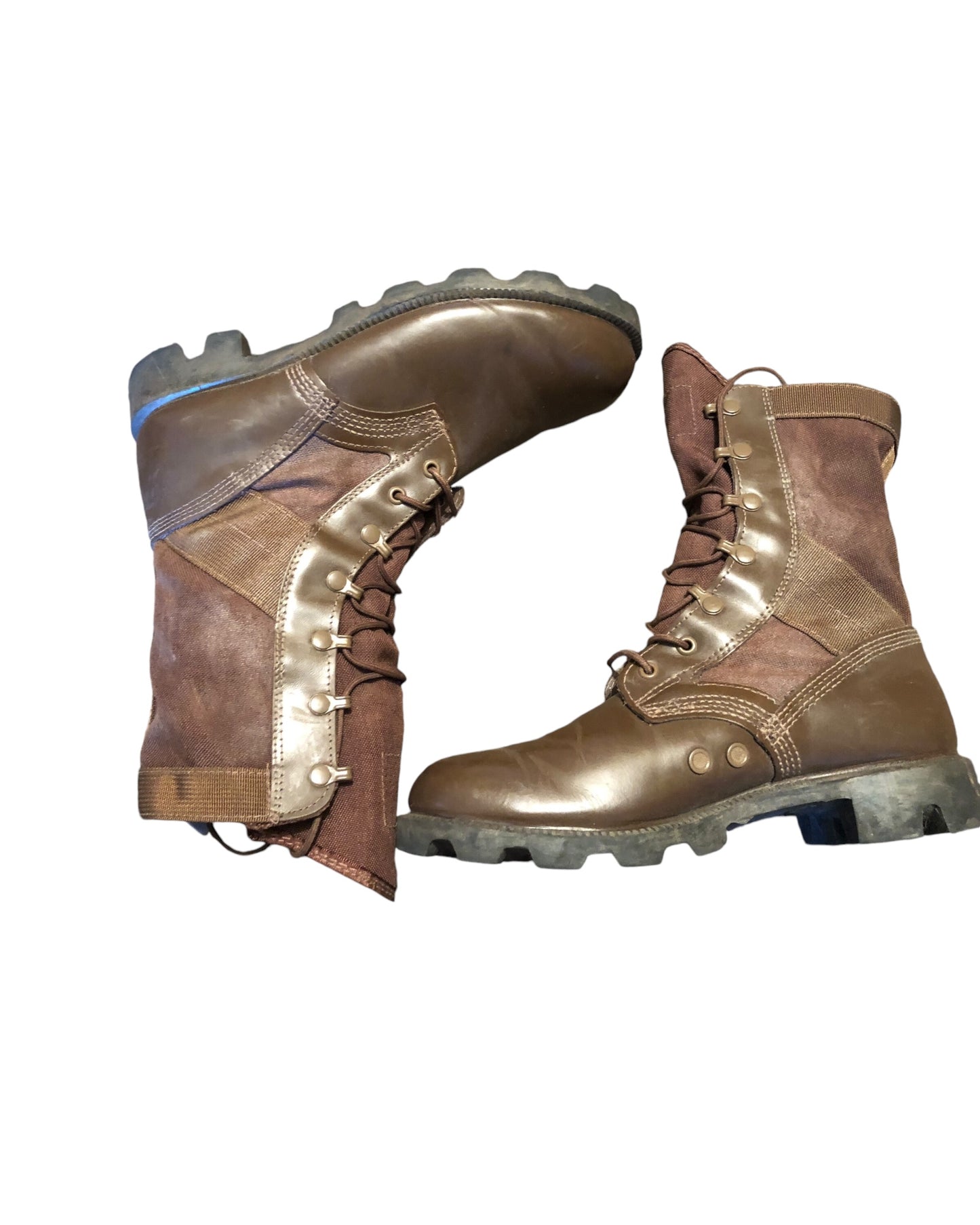 British Army Wellco jungle boots brown