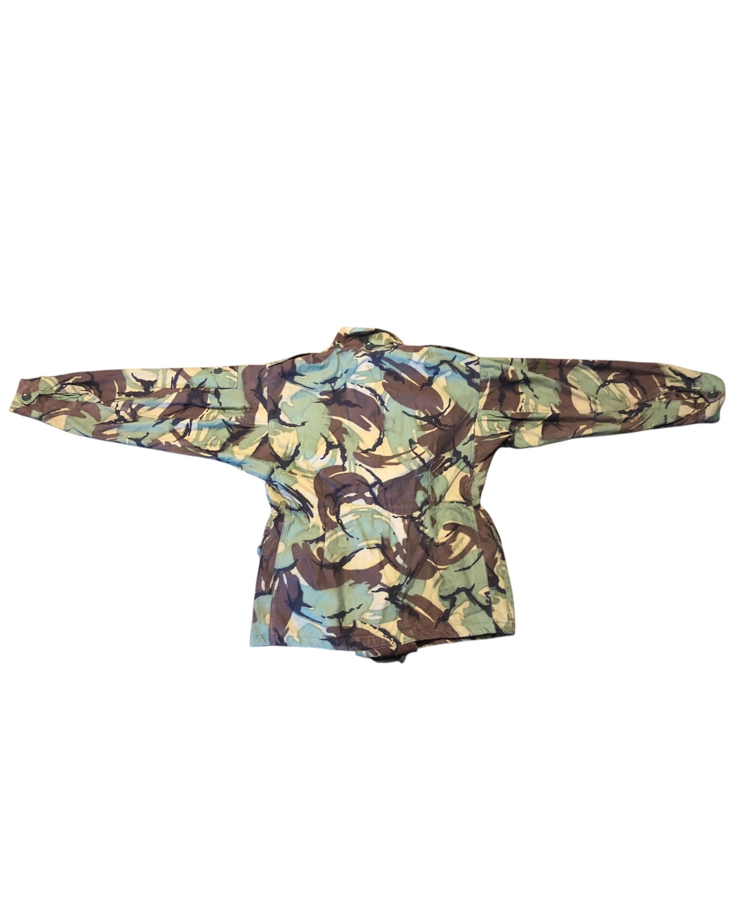 Vintage British Army combat smock 1968 pattern DPM woodland