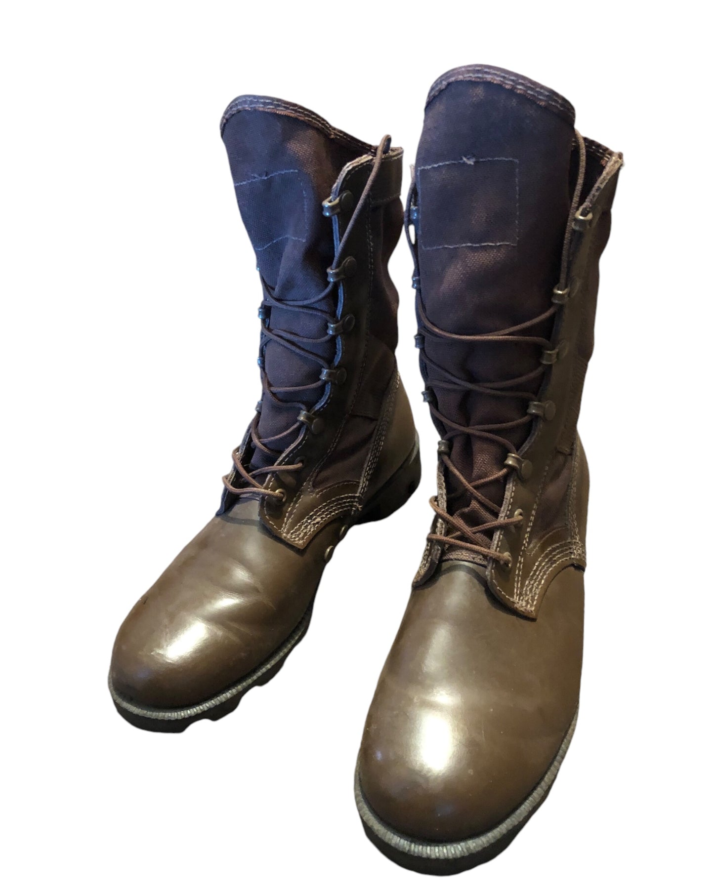 British Army Wellco jungle boots brown