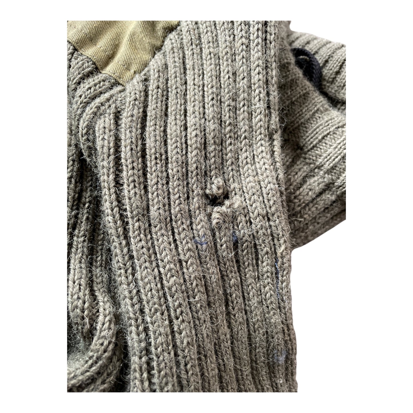 British Army Mens Heavy Jersey Olive Round Neck Jumper