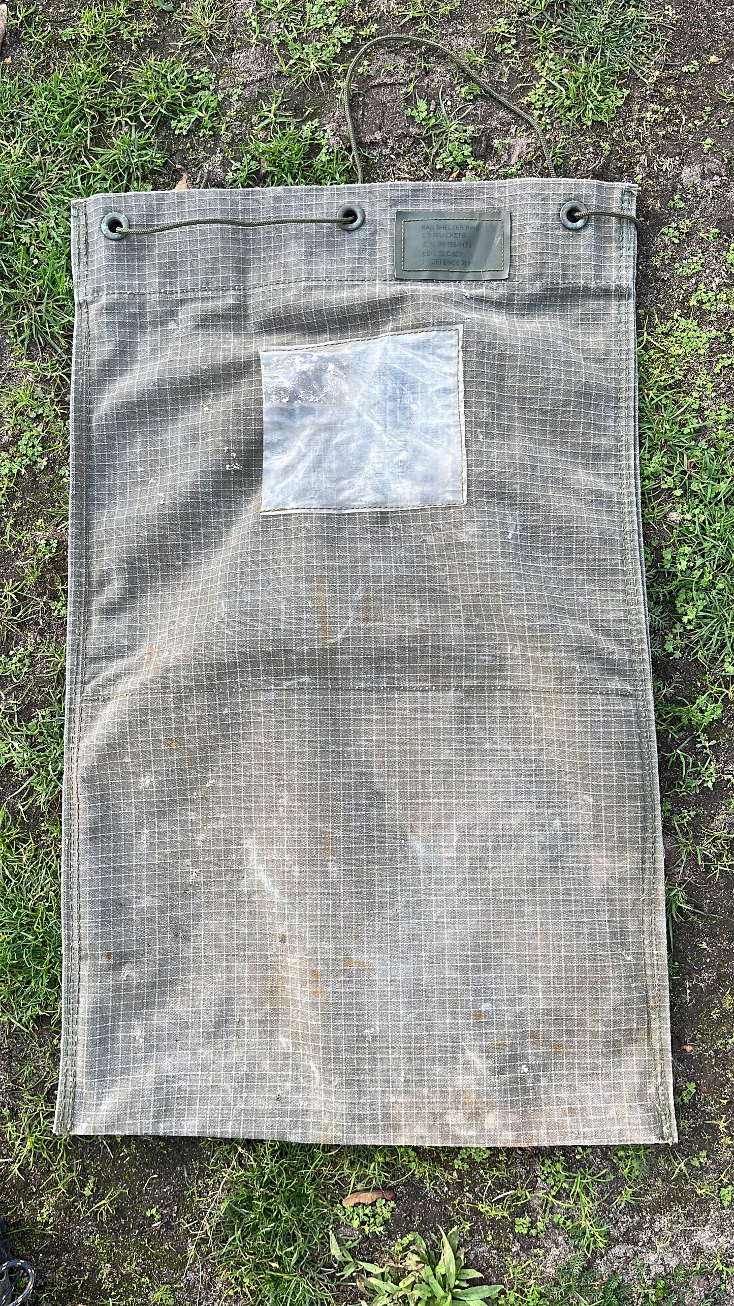 British Army 12x12 frame knuckle bag ripstop