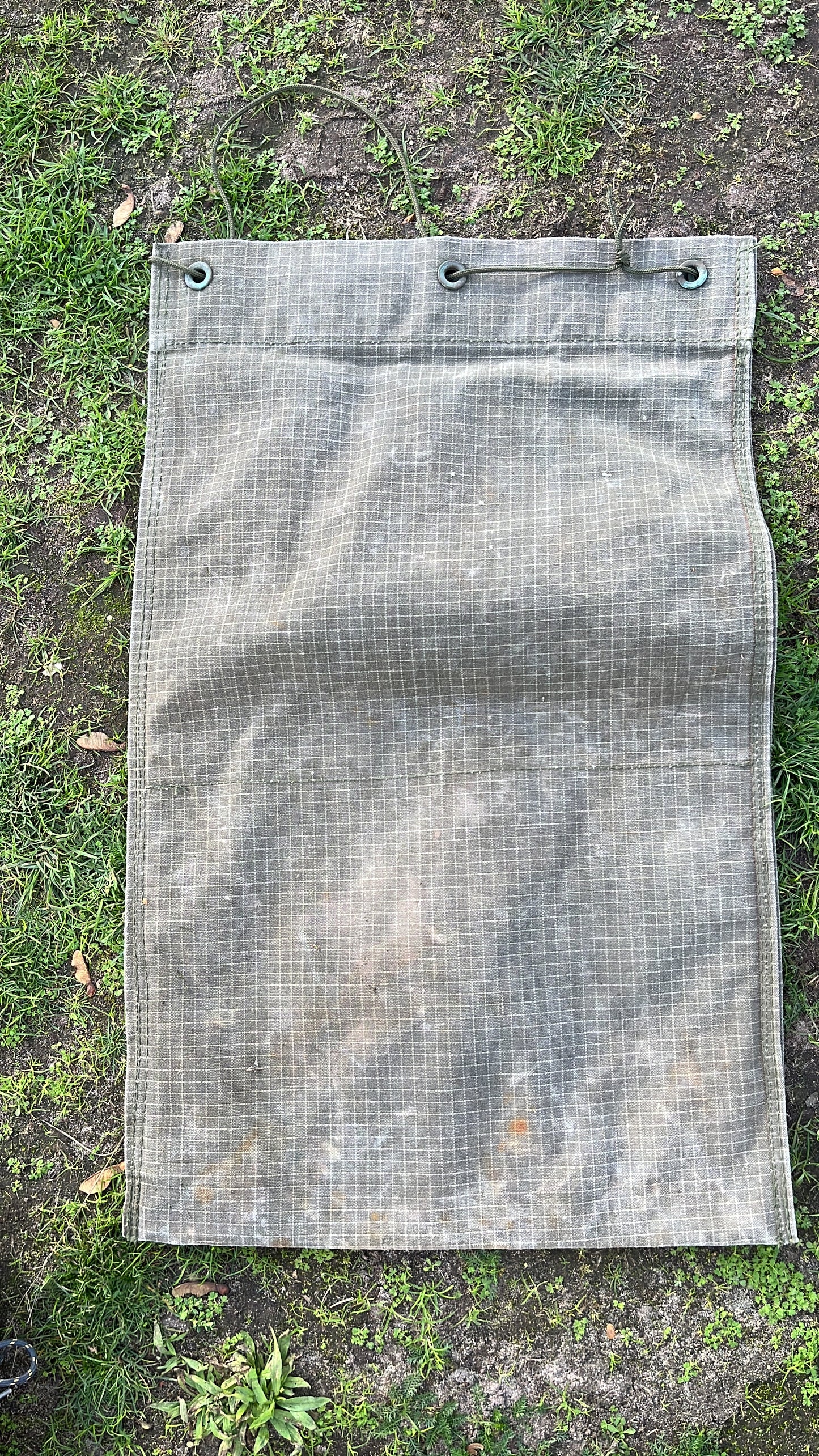 British Army 12x12 frame knuckle bag ripstop