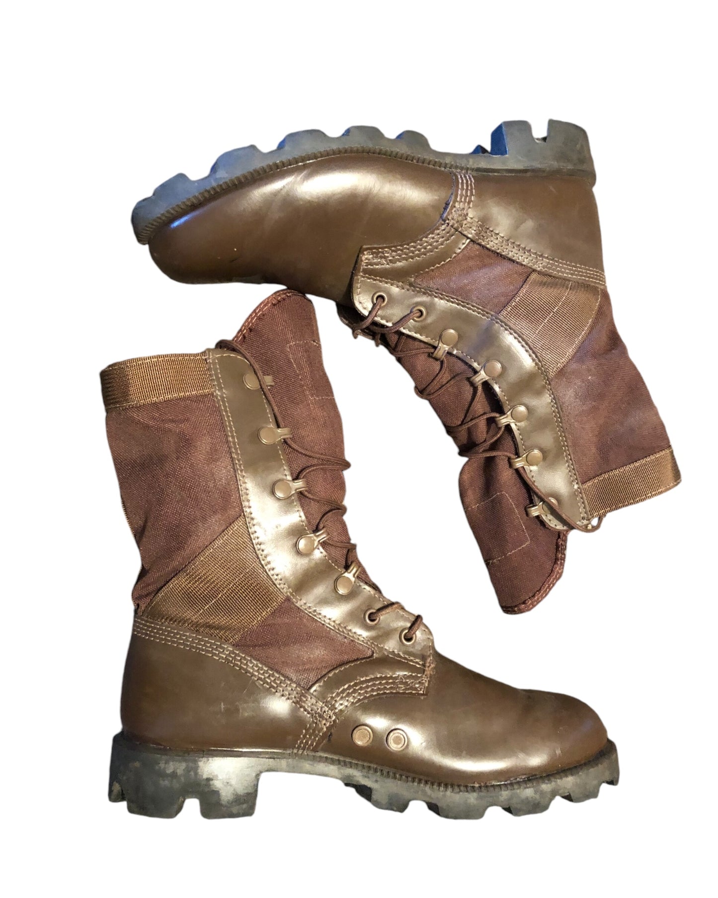 British Army Wellco jungle boots brown