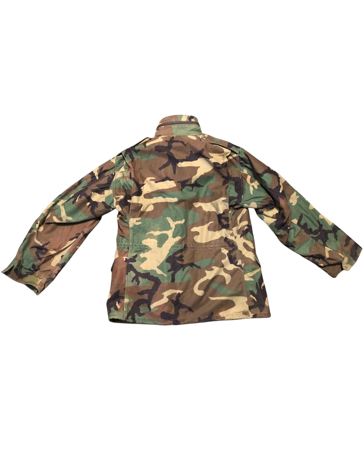US Army M65 cold weather jacket woodland pattern