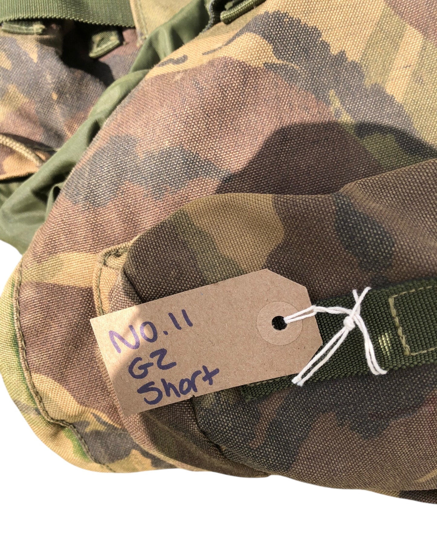 British army DPM Bergen short back grade 2