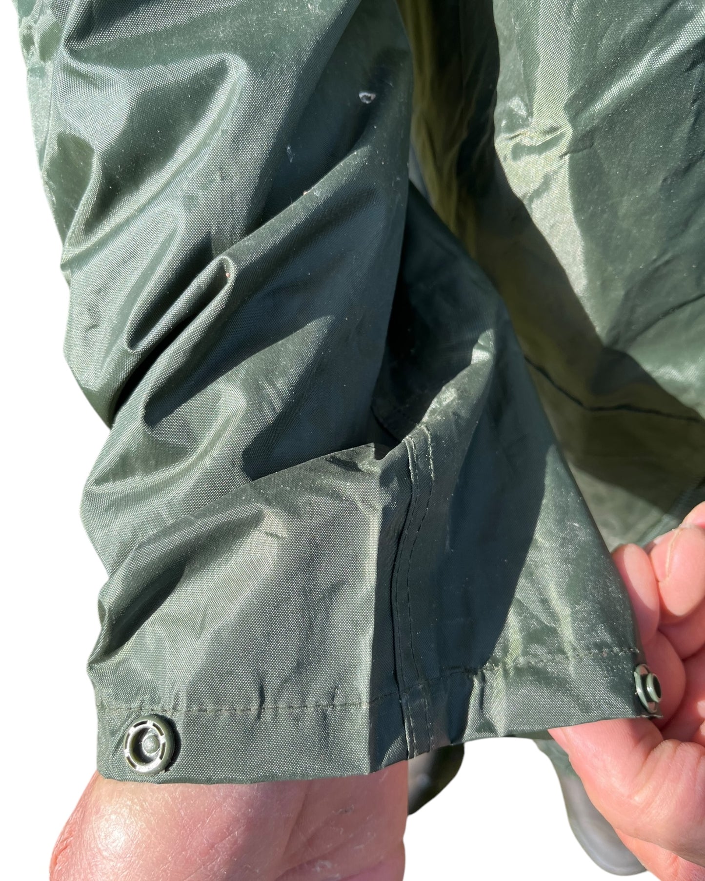 Waterproof jacket and trouser set ex fire brigade - new in zip bag