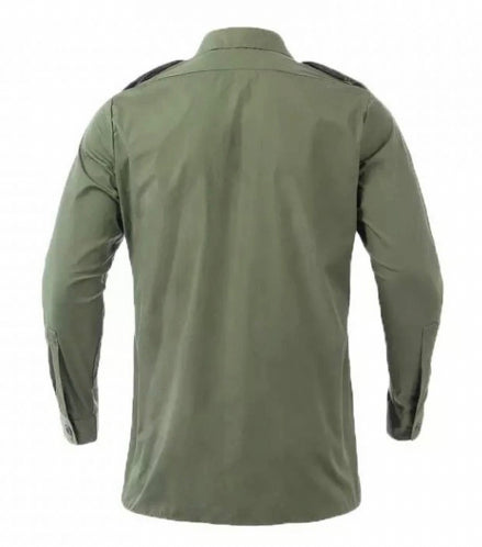 British Army mens shirt - olive