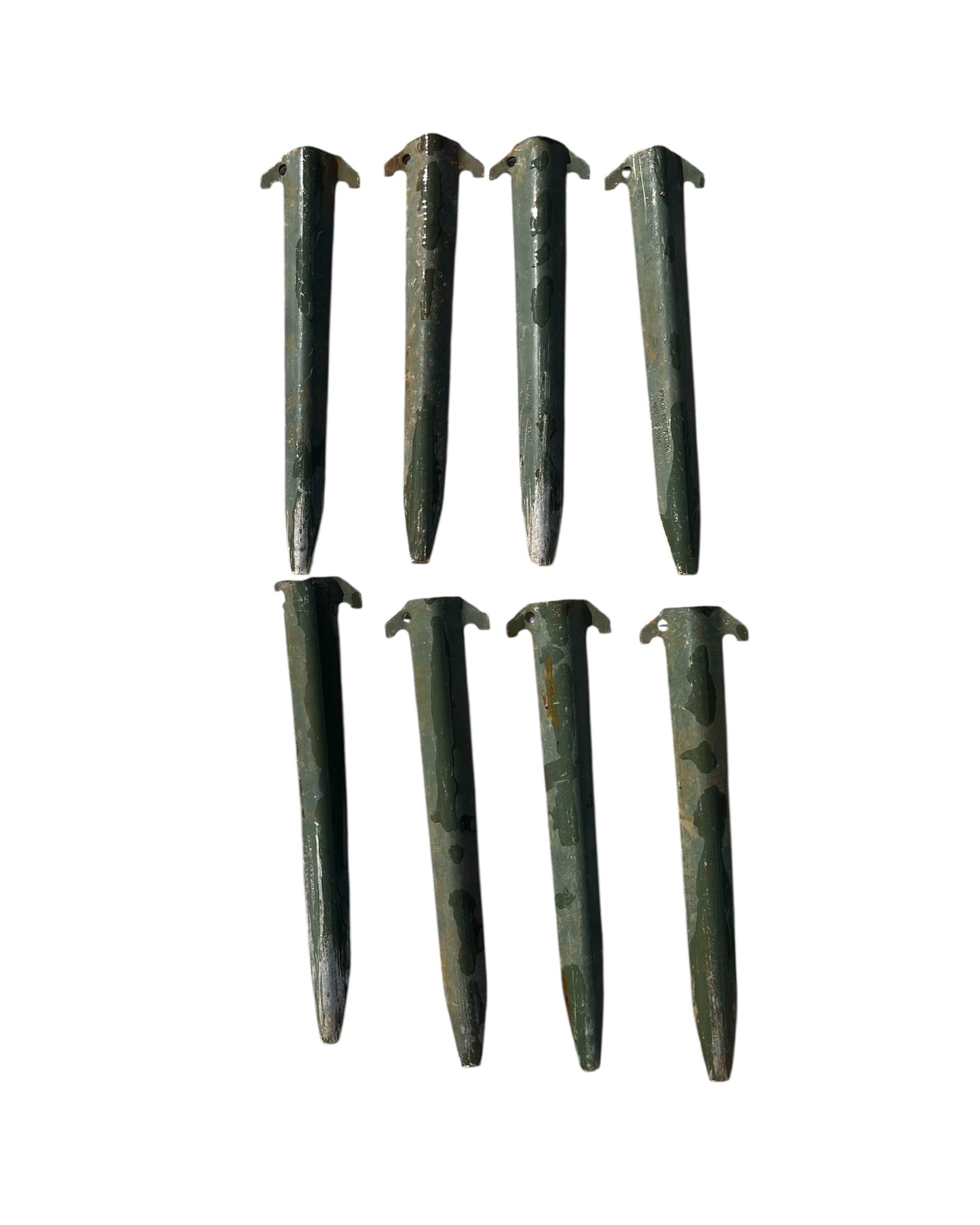 British Army tent pegs