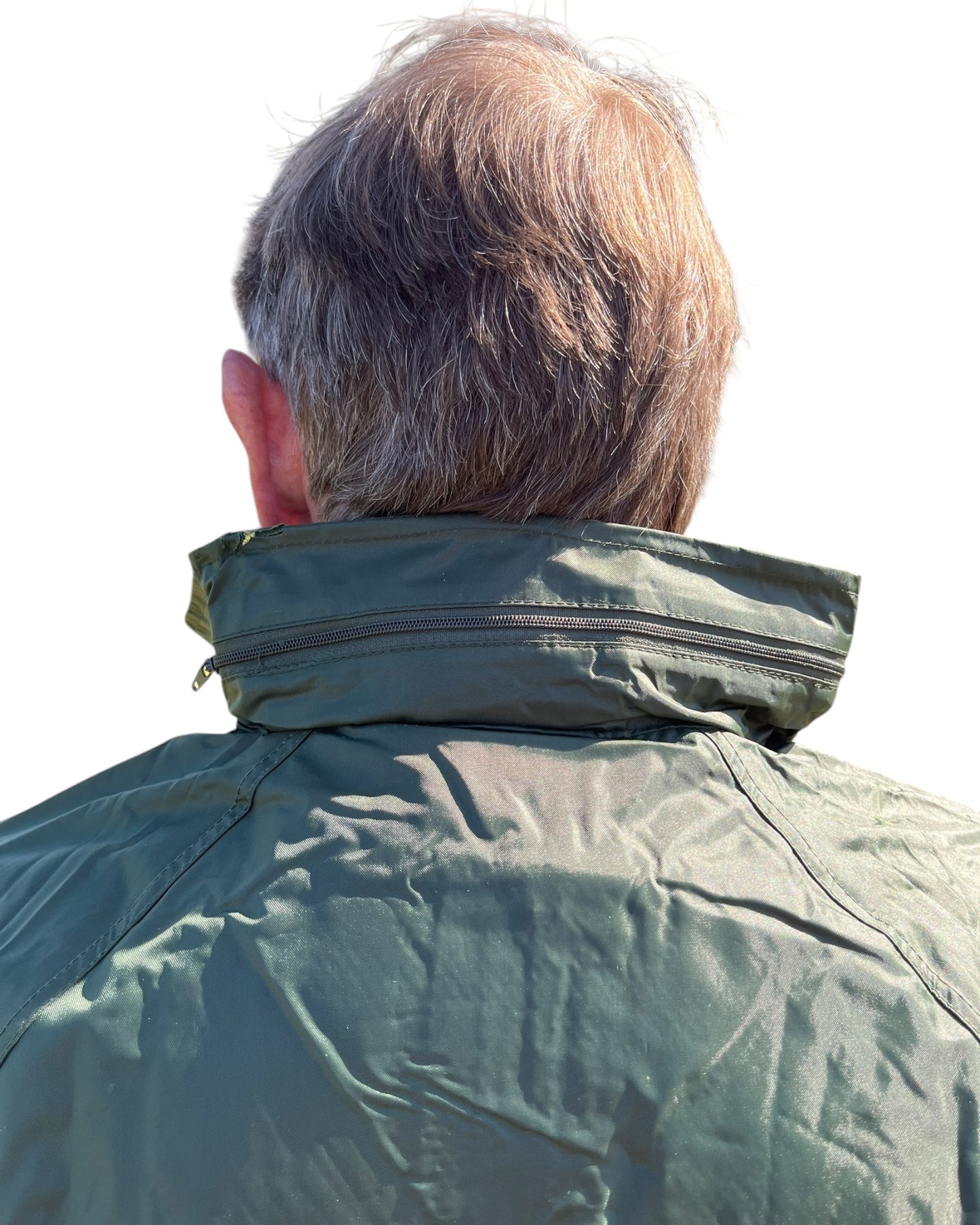 Waterproof jacket and trouser set ex fire brigade - new in zip bag