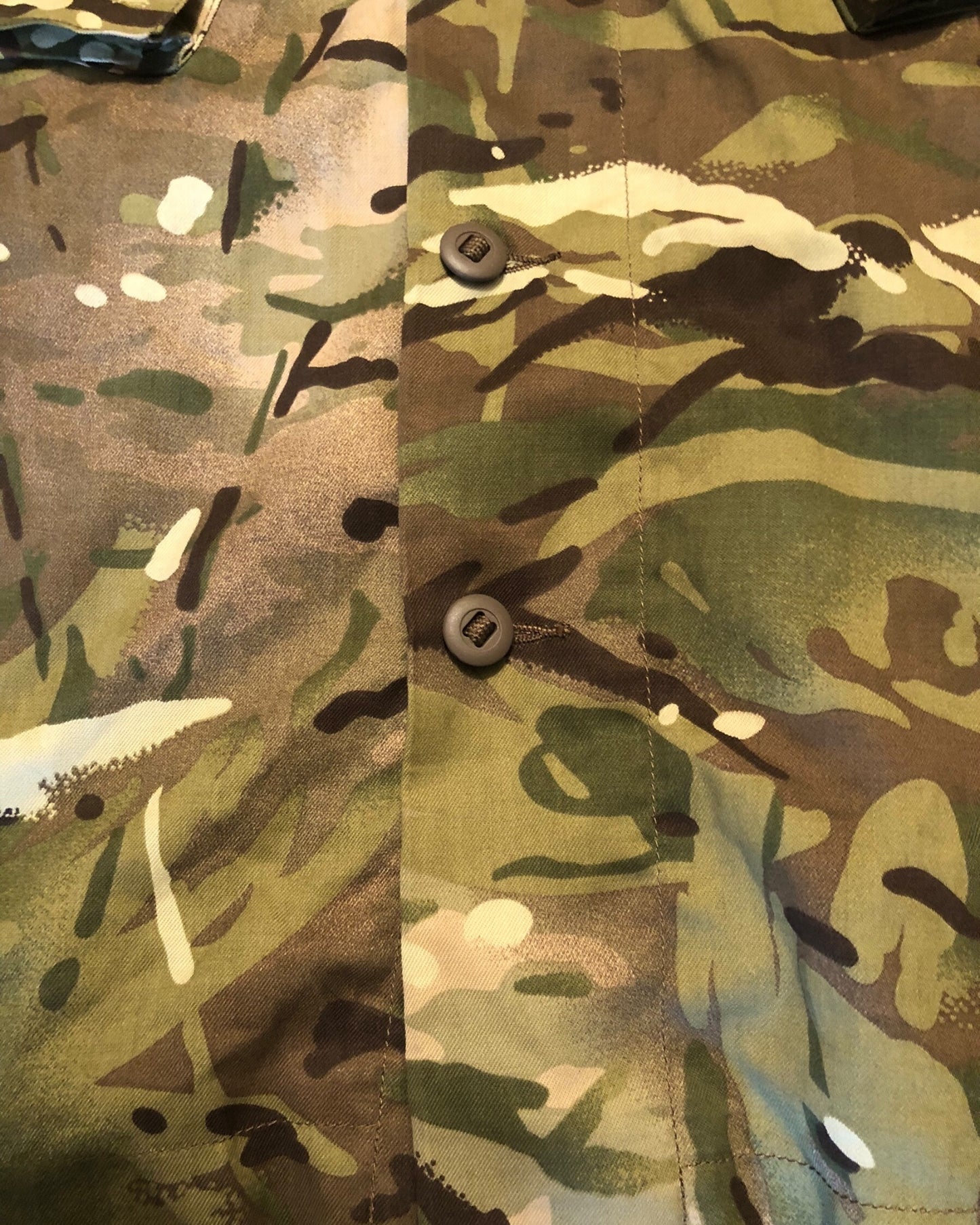 British Army tropical combat jacket MTP buttoned front