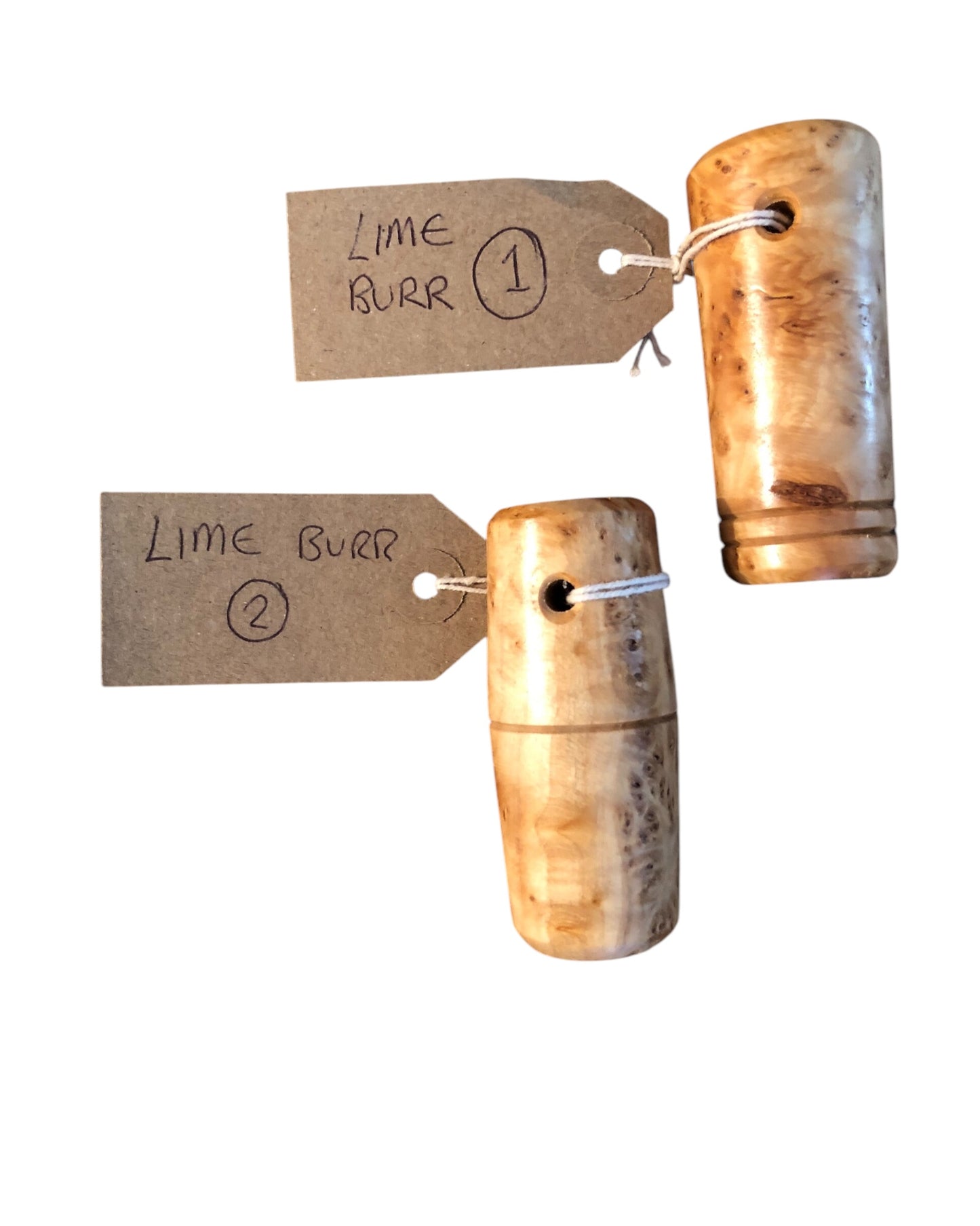 Large Ferro rod handle handmade from Lime Burr