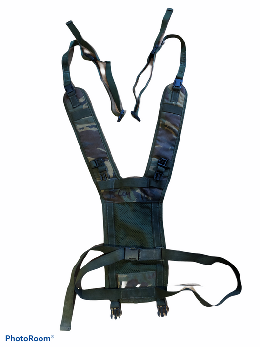 British Army day pack connector yoke DPM