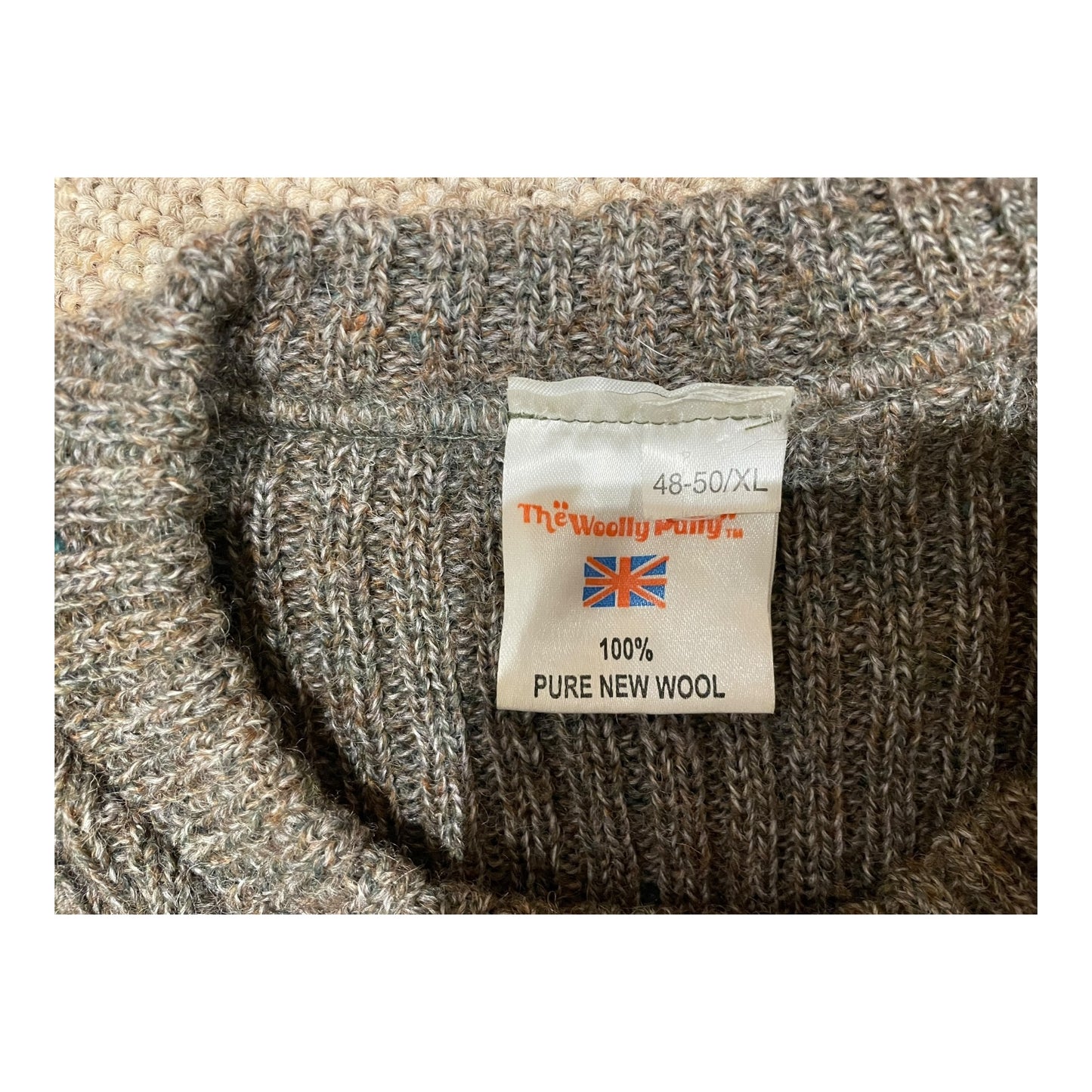 British commando the woolly pully wool jumper XL