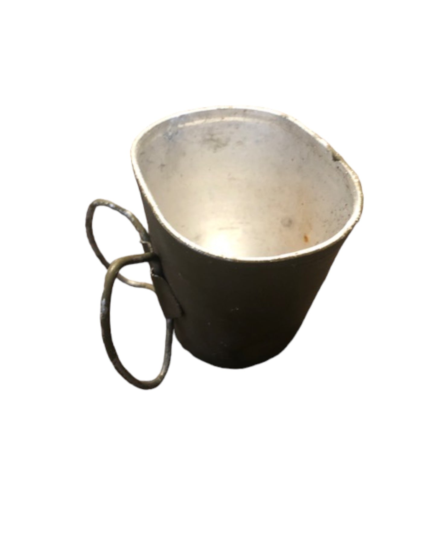 German Army water carrier bottle cup and cover