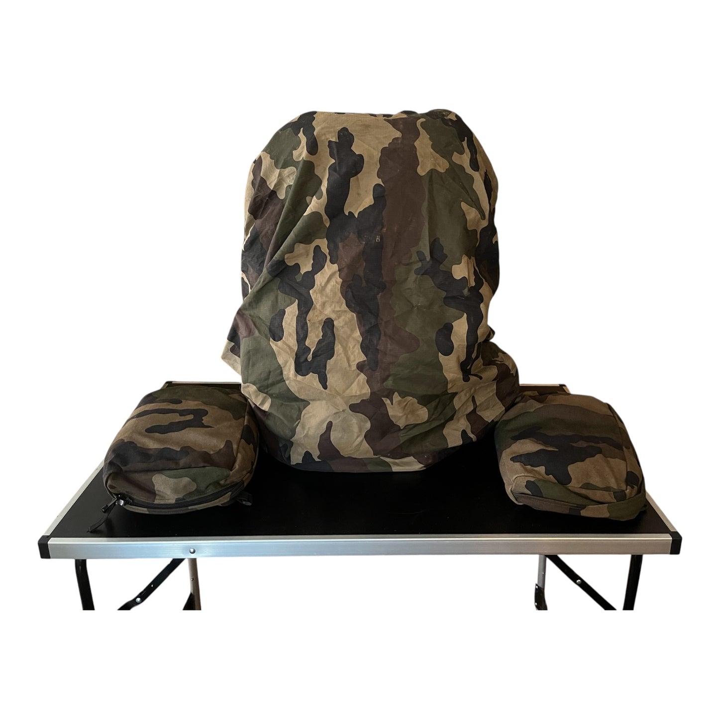 French Army F3 rucksack Bergen backpack woodland camo