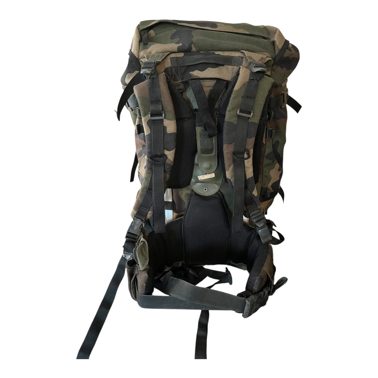 French Army F3 rucksack Bergen backpack woodland camo
