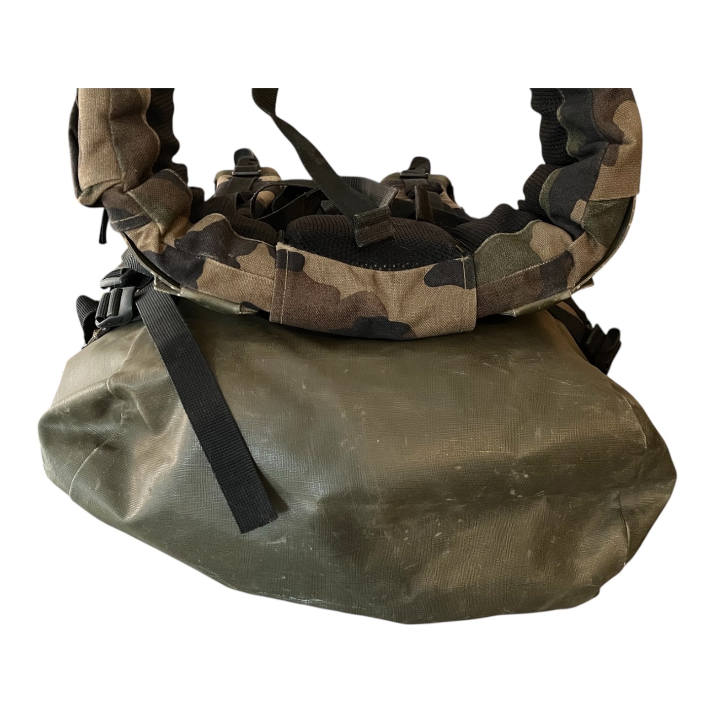 French Army F3 rucksack Bergen backpack woodland camo