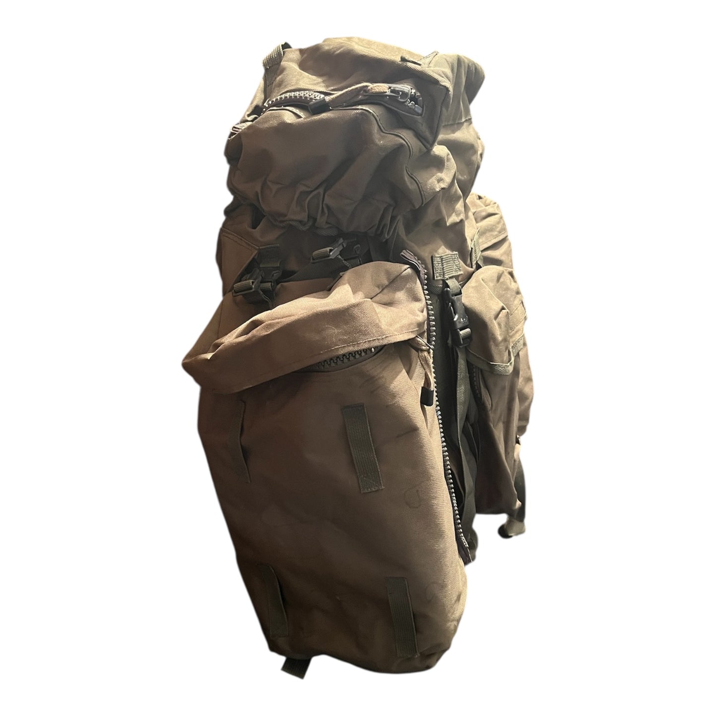 Webtex PLCE 100ltr olive bergen with side pouches
