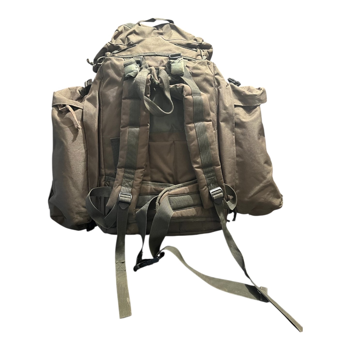 Webtex PLCE 100ltr olive bergen with side pouches