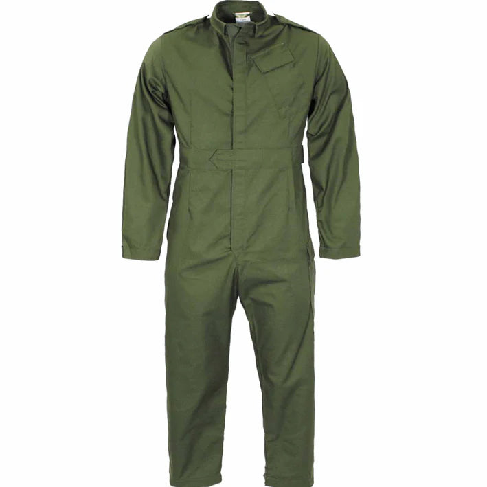 British Army olive green tank coveralls Grade 2