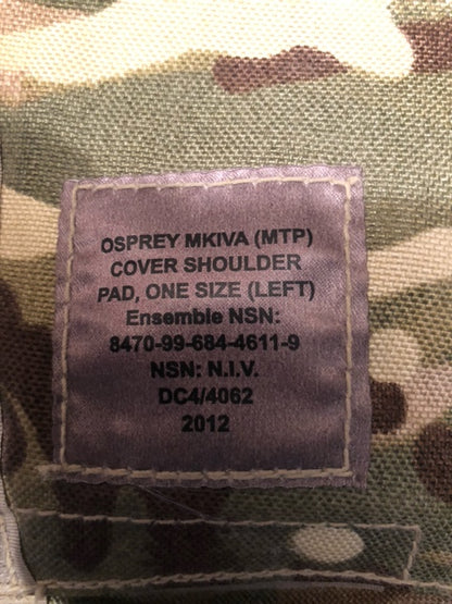 British Army shoulder pads for osprey body cover MTP osprey Mk4