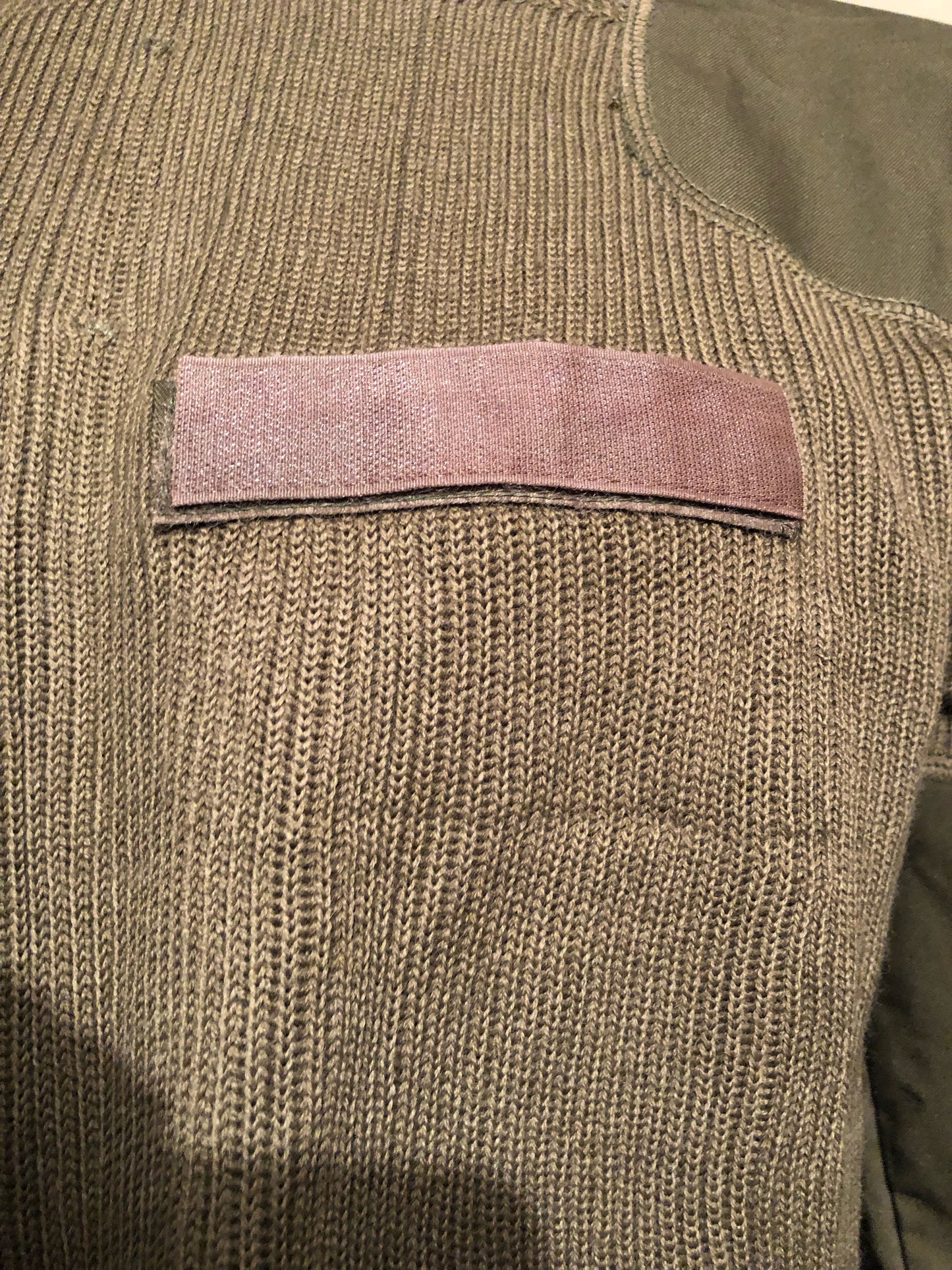 Italian Army wool blend jumper