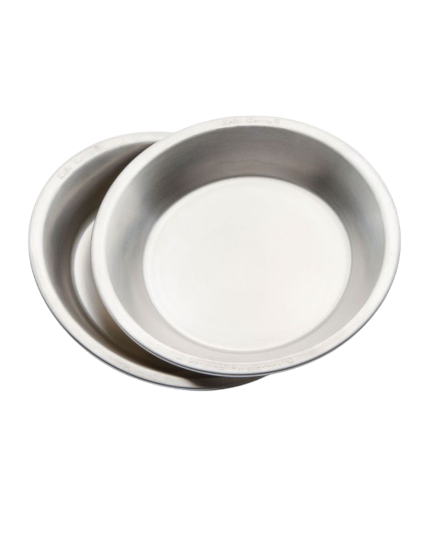Kelly Kettle Camping Plate/Bowl set (2 pcs) Stainless Steel