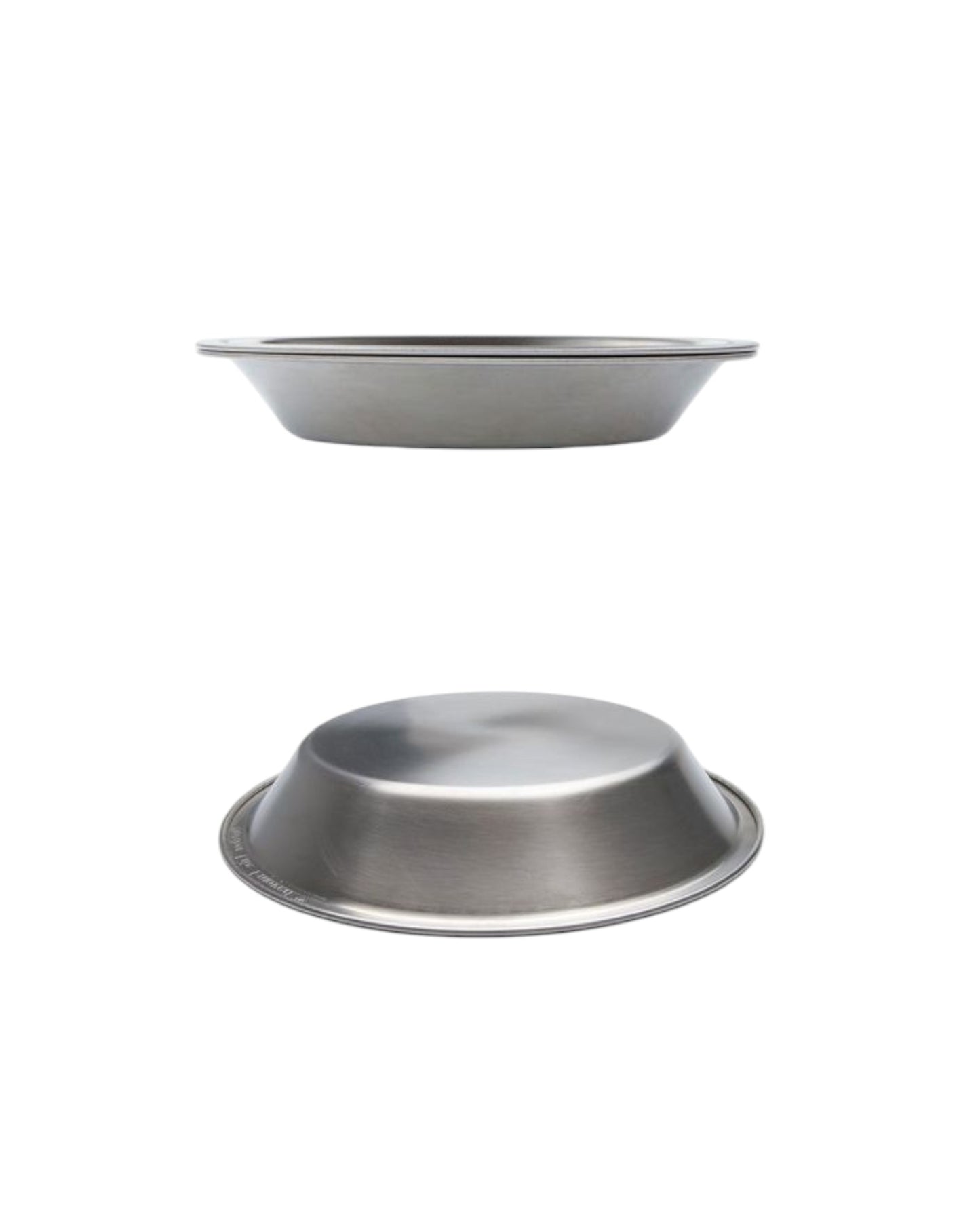 Kelly Kettle Camping Plate/Bowl set (2 pcs) Stainless Steel