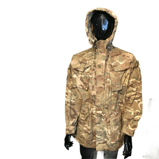 British Army MTP windproof smock jacket with wire hood Supergrade