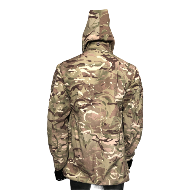 British Army MTP windproof smock jacket with wire hood Grade 2