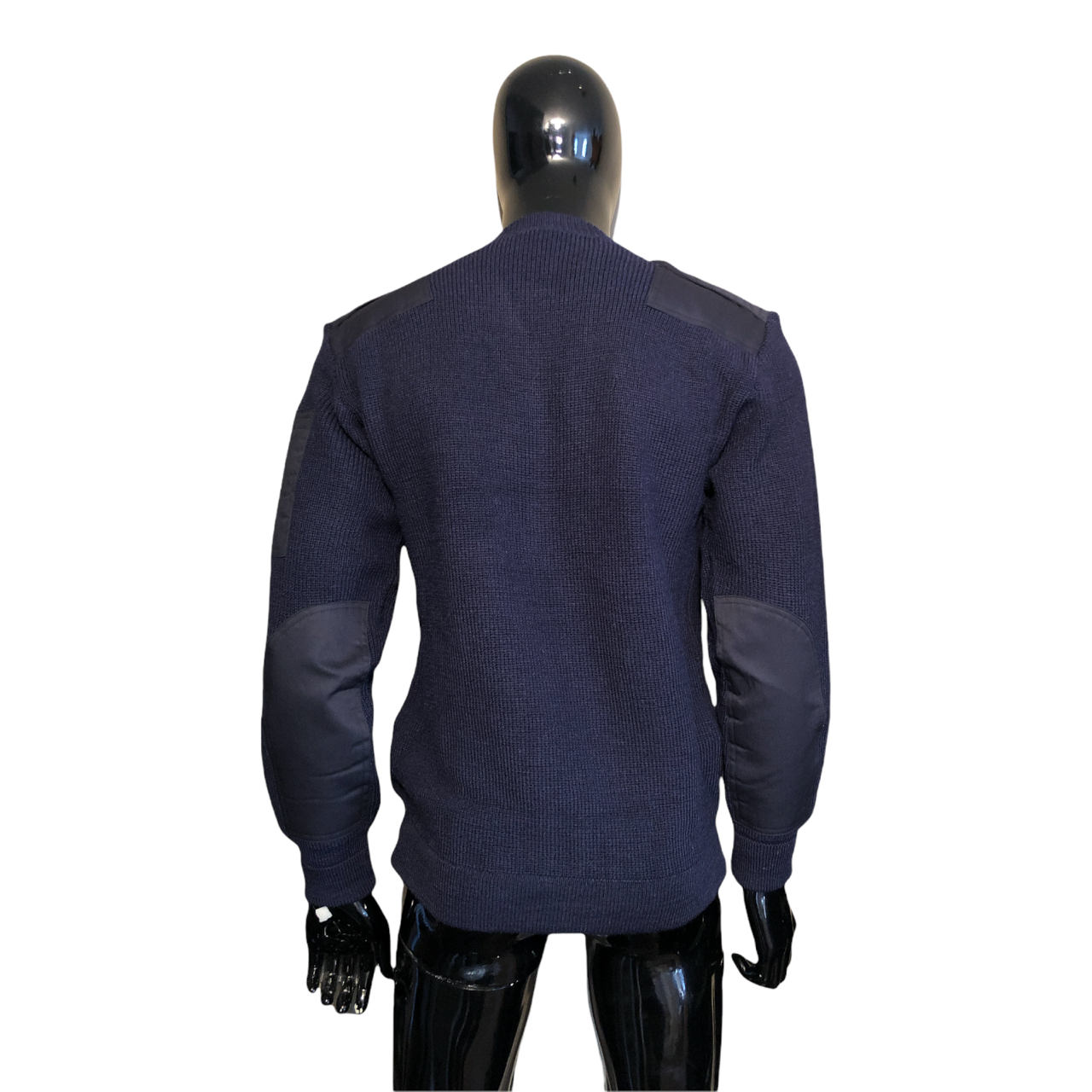 British Royal Navy Blue V Neck Jumper New