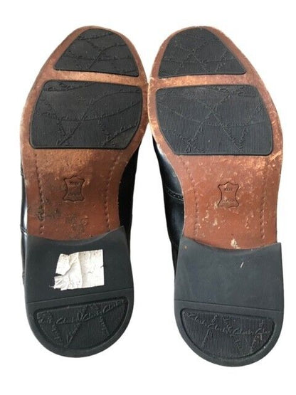 Men's black leather shoes size 10 clarks