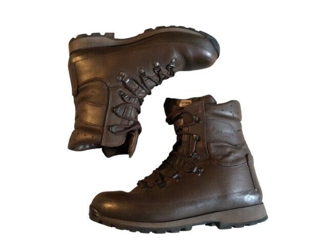 British Army High liability brown boots combat female 7M