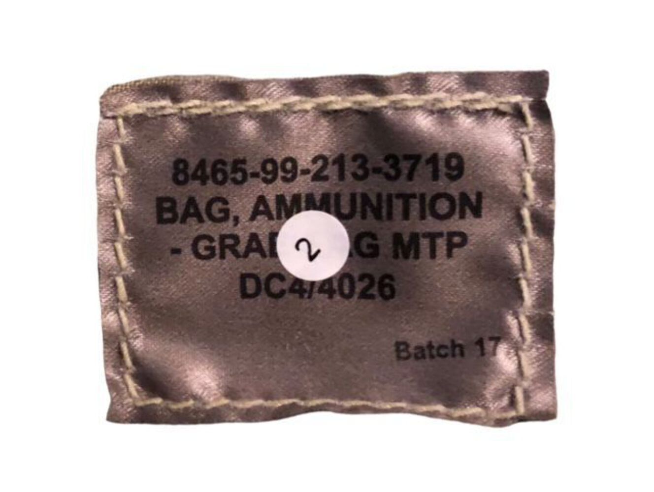British Army MTP ammunition grab bag