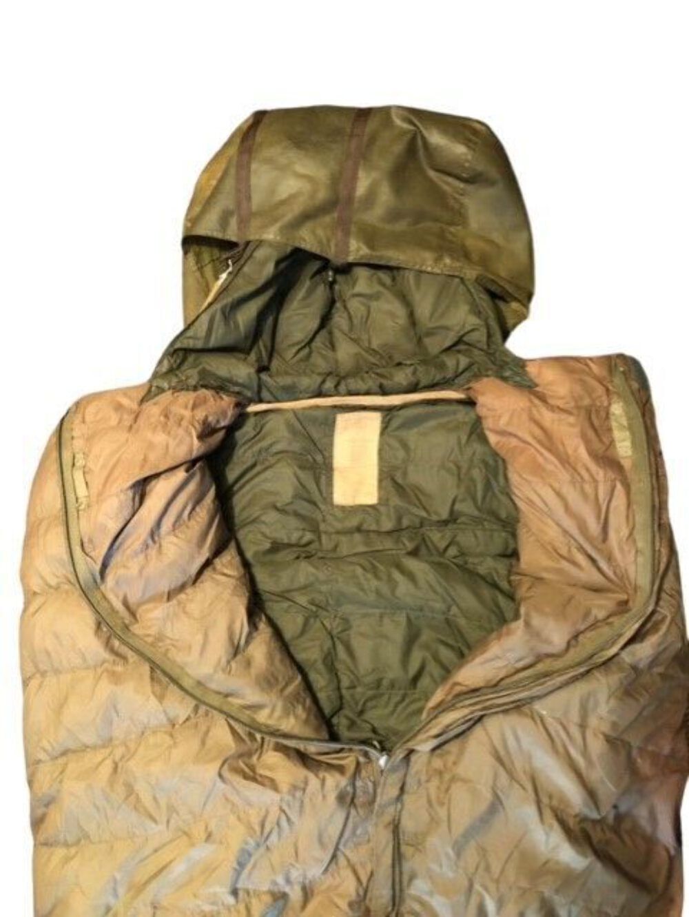 British Army cqc 58 pattern down filled sleeping bag 1965