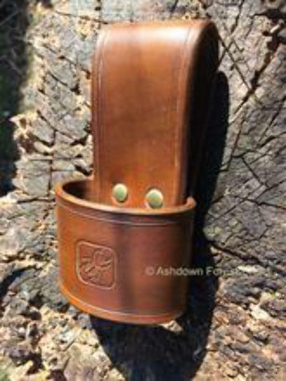 Leather Axe belt loops/hangers bushcraft in stock