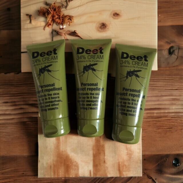 British Army issued Deet cream 34%