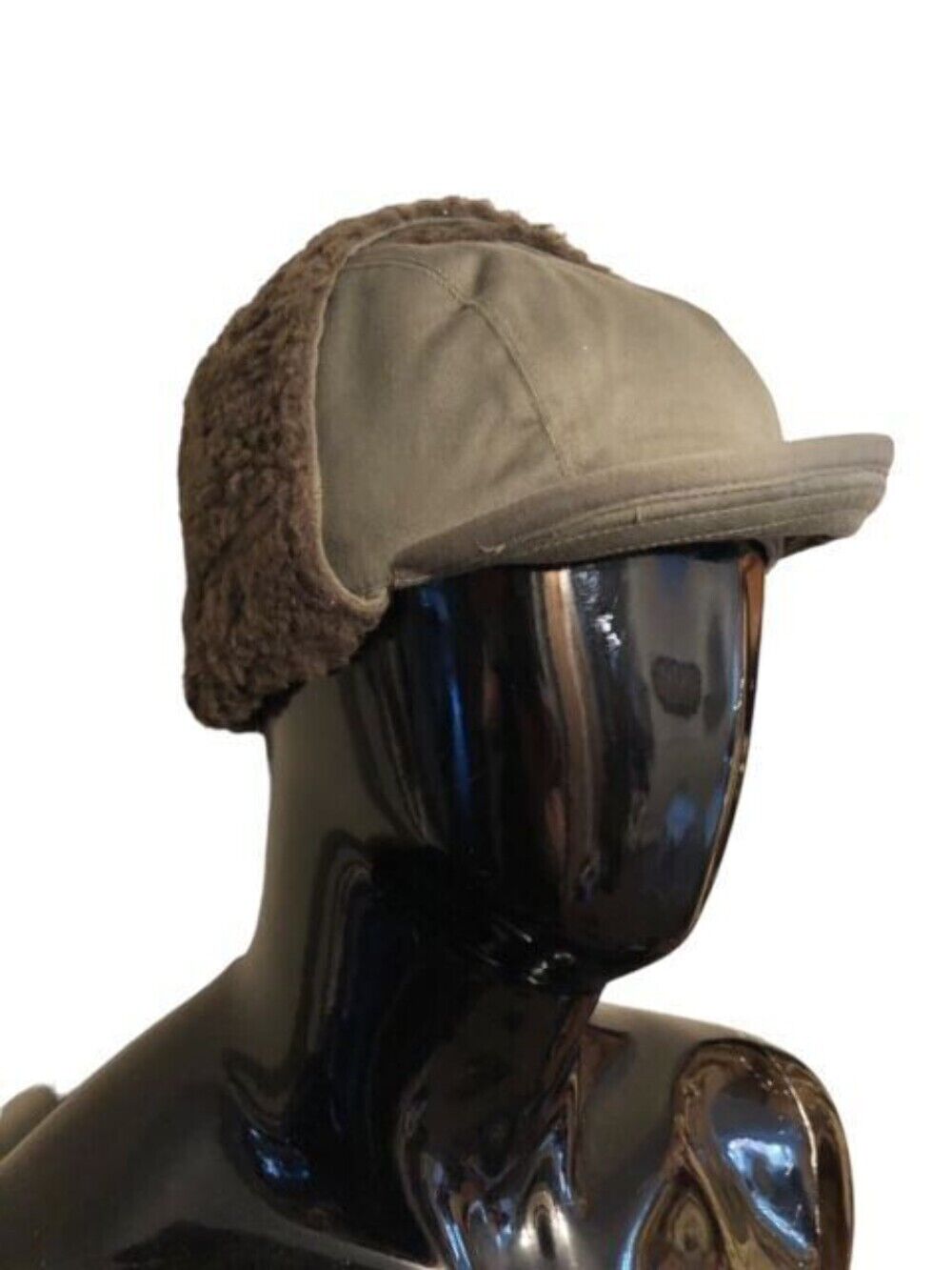 French Army Paul Boye cold weather trapper hat olive green