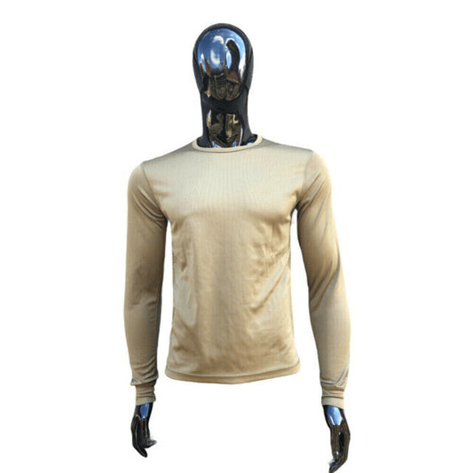British Army thermal baselayer top olive green