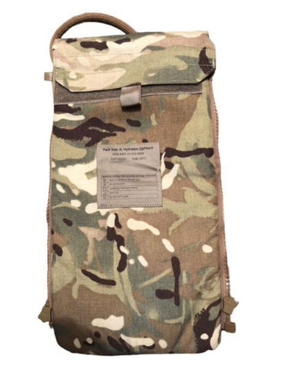 British Army Virtus 3l zip hydration pack pouch MTP